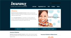 Desktop Screenshot of insurancepublisher.com